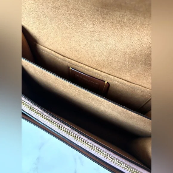 New Coach Limited Edition Klare Crossbody Shoulder Bag Powder Pink 2026 Release - Picture 13 of 17